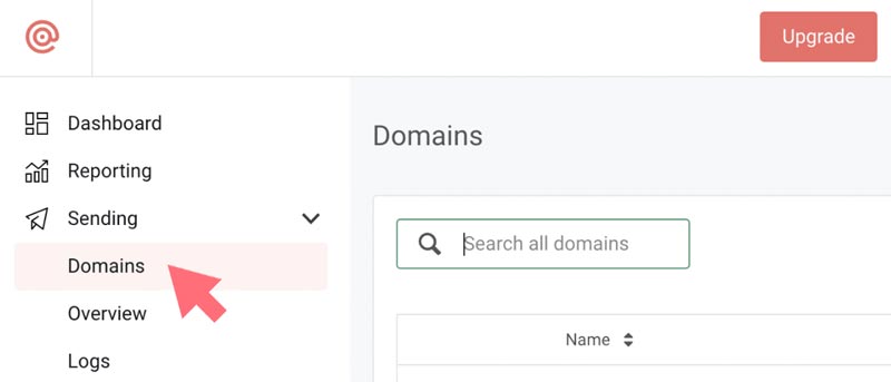 Mailgun configure sending domains Mailgun configure sending domains