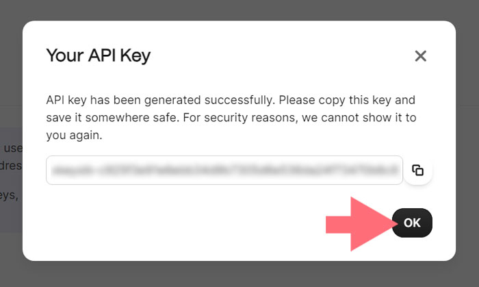 Brevo create new API key Brevo create new API key