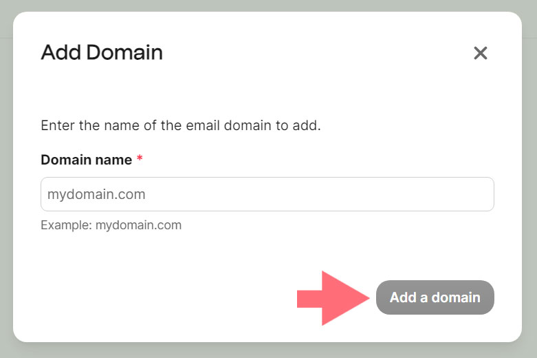Brevo create new sender domain Brevo create new sender domain