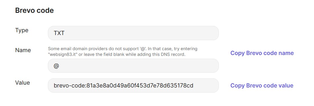 Brevo create new sender domain Brevo create new sender domain