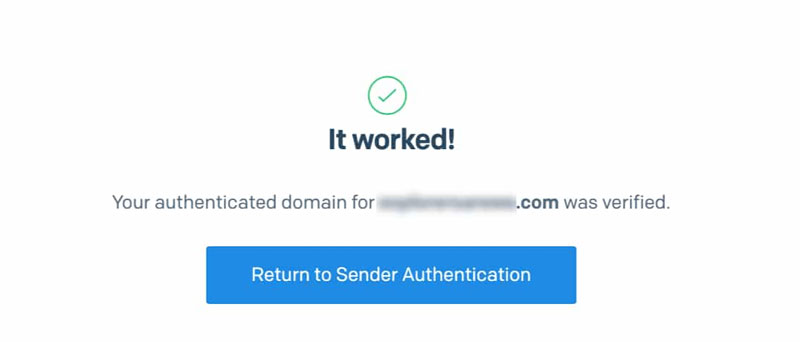 Sendgrid SMTP domain authentication Sendgrid SMTP domain authentication