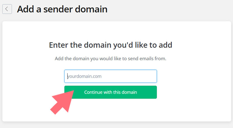 SMTP2GO create new sender domain SMTP2GO create new sender domain