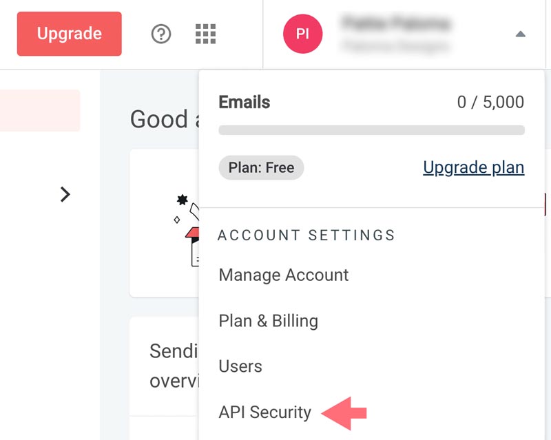 Mailgun API Security section Mailgun API Security section