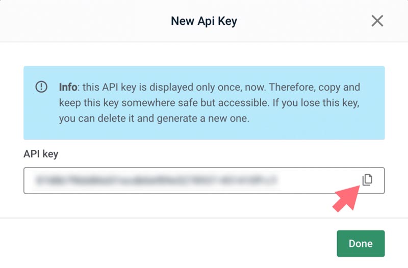 Mailgun copy API key Mailgun copy API key