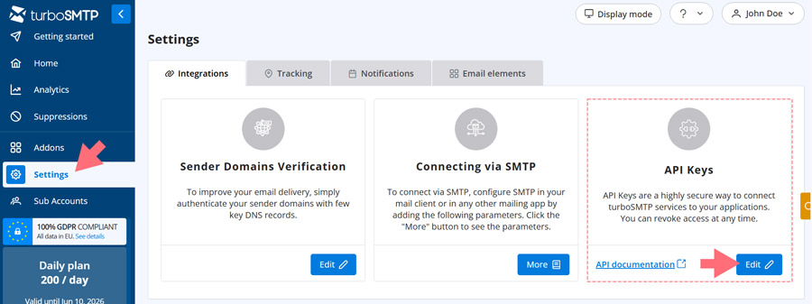 How to setup TurboSMTP for WordPress How to setup TurboSMTP for WordPress
