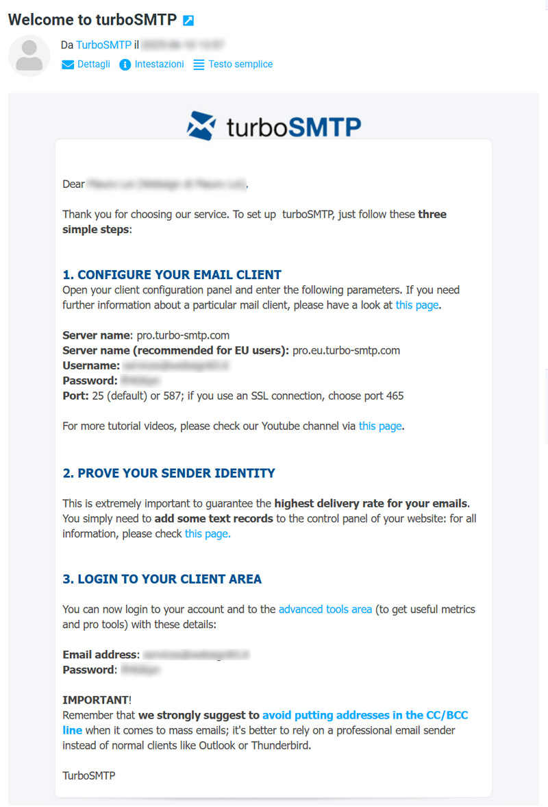 How to setup TurboSMTP for WordPress How to setup TurboSMTP for WordPress